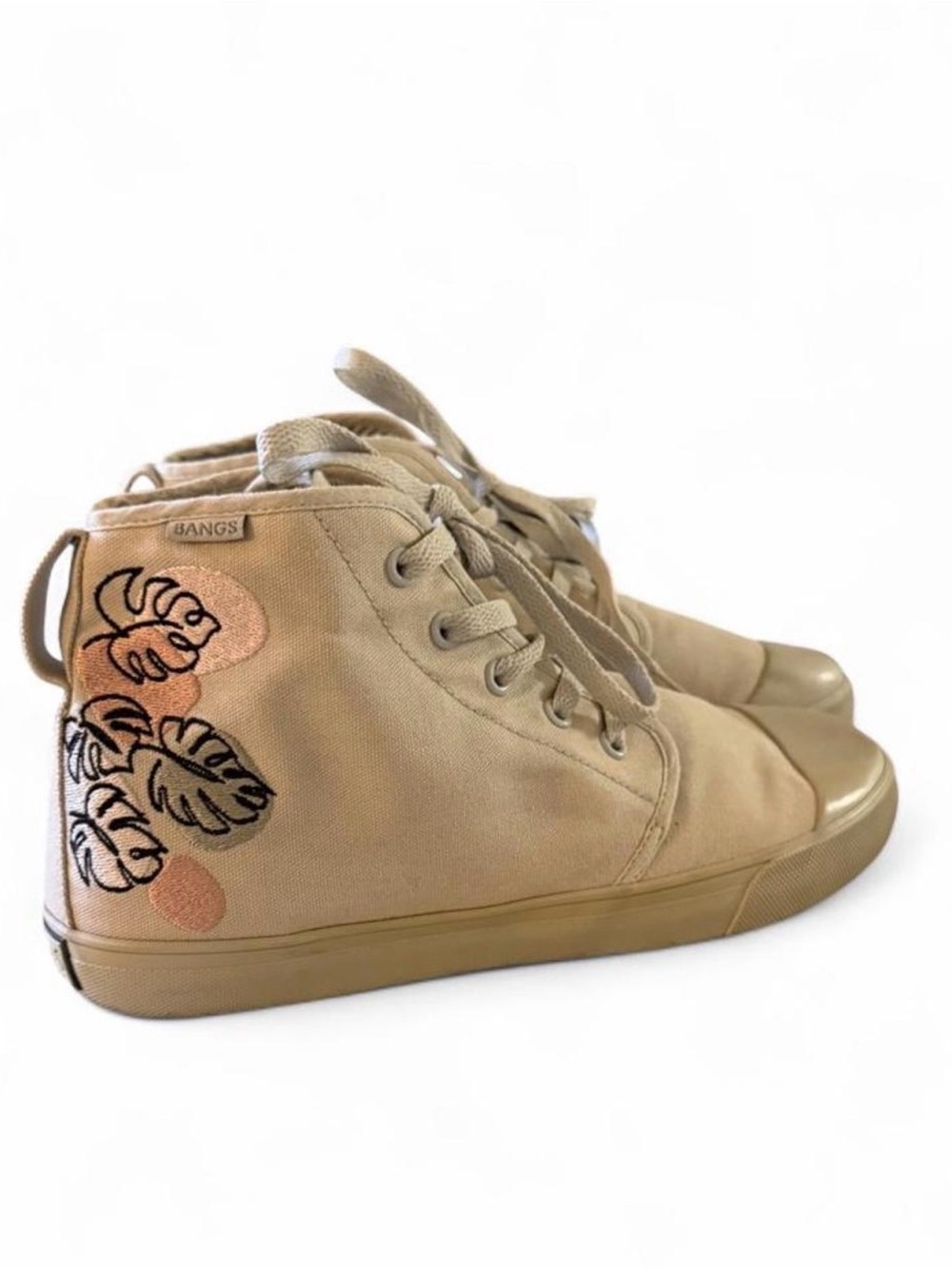 BANGS Unisex High Top Wanderlust Sneakers Women’s size 10 Men’s 8.5